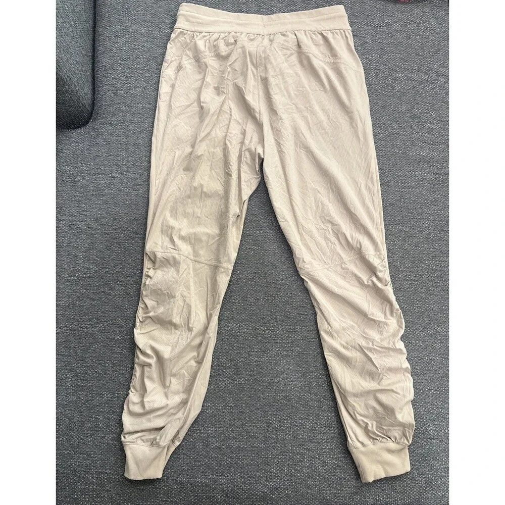 Lululemon Beyond The Studio Jogger Pants Womens Size 10 W5CZHS Beige Brown - Picture 2 of 10